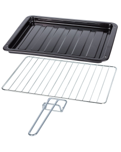 Електропіч First FA-5043-1 Чорна (Black)