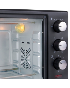 Електропіч First FA-5043-1 Чорна (Black)