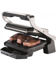 Гриль Tefal OptiGrill Elite GC750D30 Срібний (Silver)