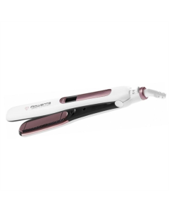 Випрямляч для волосся Rowenta SF7510F0 Premium Care Білий Рожевий (White Pink)