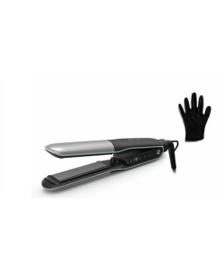 Випрямляч для волосся Rowenta Thermoglide SF7120E0 Чорний Сірий (Black Grey)