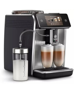 Кавоварка Saeco GranAroma Deluxe SM6685/00 Срібна Чорна (Silver Black)