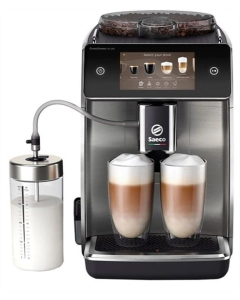 Кавоварка Saeco GranAroma Deluxe SM6685/00 Срібна Чорна (Silver Black)