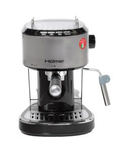 Кавоварка ріжкова Holmer HCM-105 Срібна Чорна (Silver Black)