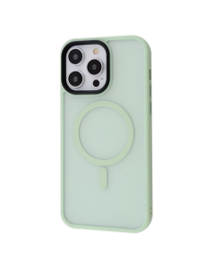 Чохол накладка для iPhone 14 Pro Max WAVE Matte Insane MagSafe Зелений (mintol)