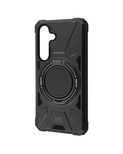 Чохол накладка для Samsung S24 WAVE Iron Grip with MagSafe Чорний (Black)