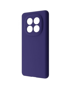 Чохол накладка для Xiaomi Redmi Note 14 Pro 5G / Poco X7 WAVE Full Silicone Cover Синій (Midnight Blue)