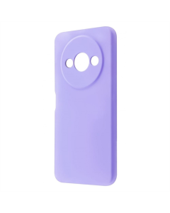 Чохол накладка для Xiaomi Redmi A3 WAVE Full Silicone Cover Фіолетовий (Light Purple)