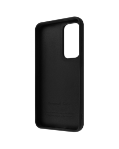 Чохол накладка для Samsung S24 FE WAVE Doodle Case Чорна (Black fluffy)