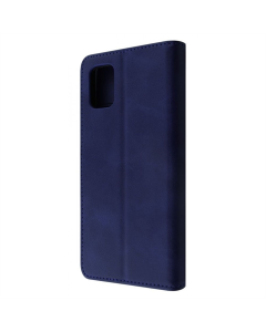 Чехол кейс для Samsung A31 WAVE Fold Case Синий (Blue)