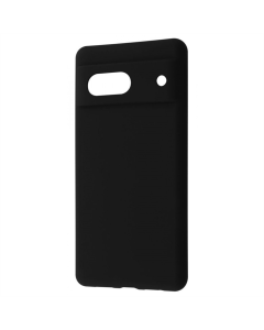 Чохол накладка для Google Pixel 7A WAVE Full Silicone Cover Чорна (Black)