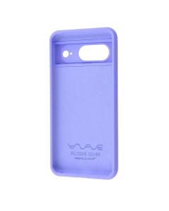 Чохол накладка для Google Pixel 8 WAVE Full Silicone Cover Фіолетова (Light Purple)