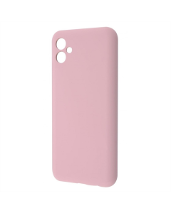 Чохол накладка для Samsung A06 WAVE Full Silicone Cover Рожева (Pink Sand)
