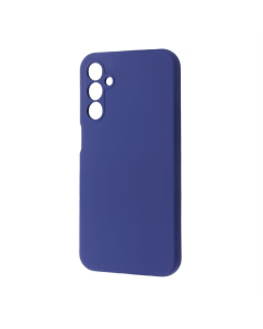 Чохол накладка для Samsung A15 WAVE Full Silicone Cover Синя (Midnight Blue)
