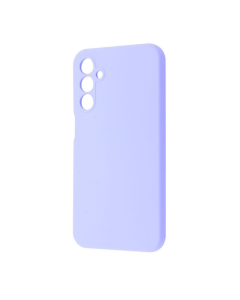 Чохол накладка для Samsung A15 WAVE Full Silicone Cover Фіолетова (Light Purple)