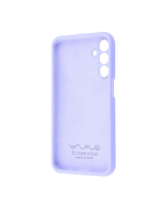 Чохол накладка для Samsung A15 WAVE Full Silicone Cover Фіолетова (Light Purple)