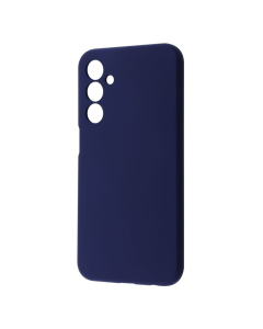 Чохол накладка для Samsung A25 WAVE Full Silicone Cover Синя (Midnight Blue)