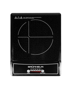 Електроплитка індукційна Grunhelm GI-909 Чорна (Black)