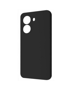 Чохол накладка для Xiaomi Poco X7 Pro WAVE Full Silicone Cover Чорна (Black)