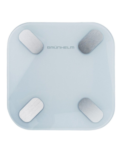 Ваги підлогові Grunhelm BES-28BFS Buletooth Білі (White)