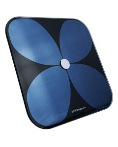 Ваги підлогові Grunhelm BES-31BI ITO Smart Чорні Сині (Black Blue)