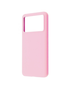 Чохол накладка для Xiaomi Poco X6 Pro 5G WAVE Full Silicone Cover Рожевий (Pink Sand)