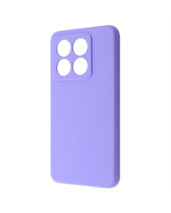 Чохол накладка для Xiaomi 14T Pro WAVE Full Silicone Cover Фіолетовий (Light Purple)