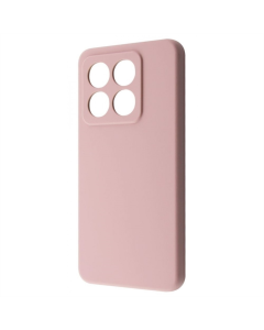Чохол накладка для Xiaomi 14T Pro WAVE Full Silicone Cover Рожевий (Pink Sand)