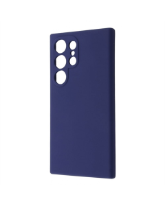 Чохол накладка для Samsung S25 Ultra WAVE Full Silicone Cover Синій (Midnight Blue)