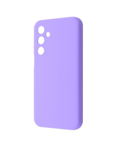 Чохол накладка для Samsung M35 WAVE Full Silicone Cover Фіолетова (Light Purple)
