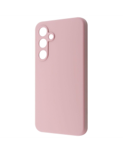 Чохол накладка для Samsung S24 FE WAVE Full Silicone Cover Рожевий (Pink Sand)