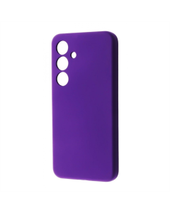 Чохол накладка для Samsung S24 WAVE Full Silicone Cover Фіолетовий (Dark Purple)