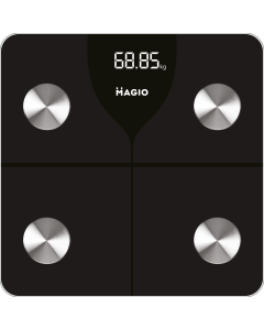 Ваги підлогові Magio MG-830 Чорні (Black)