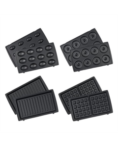 Бутербродниця Magio МG-379 Срібний Чорний (Black Silver)