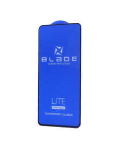 Защитное стекло Samsung A05/A05s/A06/A07 Blade LITE Full Glue 3D Черное (Black)