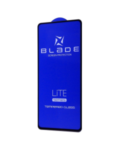 Захисне скло Samsung A73 Blade LITE Full Glue 3D Чорне (Black)