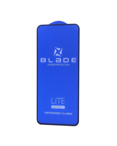 Захисне скло iPhone 13 Pro Max/14 Plus Blade LITE Full Glue 3D Чорне (Black)