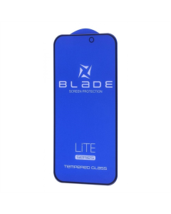 Захисне скло iPhone 15 Pro Blade LITE Full Glue 3D Чорне (Black)