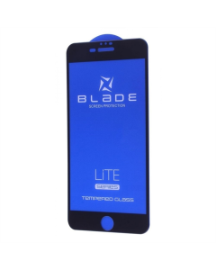 Захисне скло iPhone 7/8 Plus Blade LITE Full Glue 3D Чорне (Black)