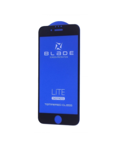 Защитное стекло iPhone 7/8/SE 2 Blade LITE Full Glue 3D Черное (Black)
