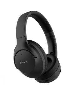 Беспроводные полноразмерные наушники Proove Silence Plus с технологией активного шумоподавления, серого цвета.
