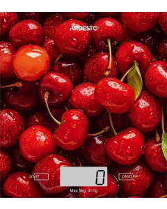 Ваги кухонні Ardesto SCK-893 CHERRY Червоні (Red)