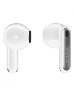 Бездротові навушники вкладиші Proove Intro TWS with ANC (APP) Білі (White)