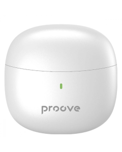 Бездротові навушники вкладиші Proove Intro TWS with ANC (APP) Білі (White)
