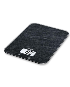 Ваги кухонні Beurer KS 19 SLATE Чорні (Black)
