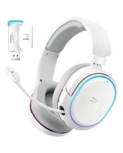 Беспроводные полноразмерные наушники Proove Gaming Rapture (APP) Белые (White)