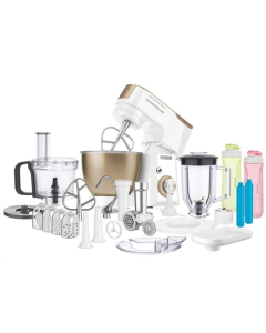 Кухонний комбайн Sencor STM4467CH Білий Золотий (White Gold)