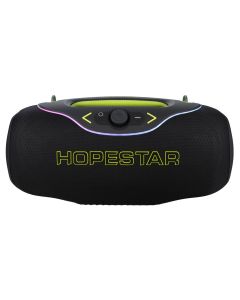 Bluetooth колонка Hopestar A6 CLUB 200W/TWS/IPX6/RBG/24000mAh/мікрофон Чорна (Black)