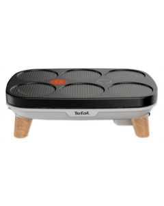 Млинниця Tefal Crepier Gourme PY900D12 Срібна Чорна (Silver Black)