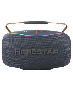 Bluetooth колонка Hopestar H80 (80W/TWS/IPX6/RGB/8800mAh) Сіра (Grey)